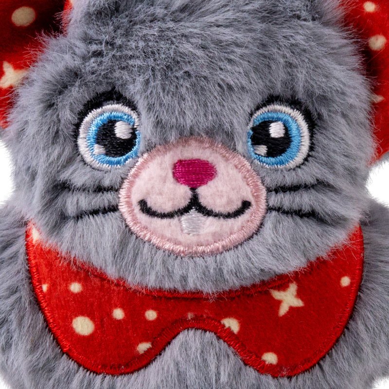 KONG Holiday Cat Snuzzles Mouse Plush Catnip Cat Toy, Assorted Colors